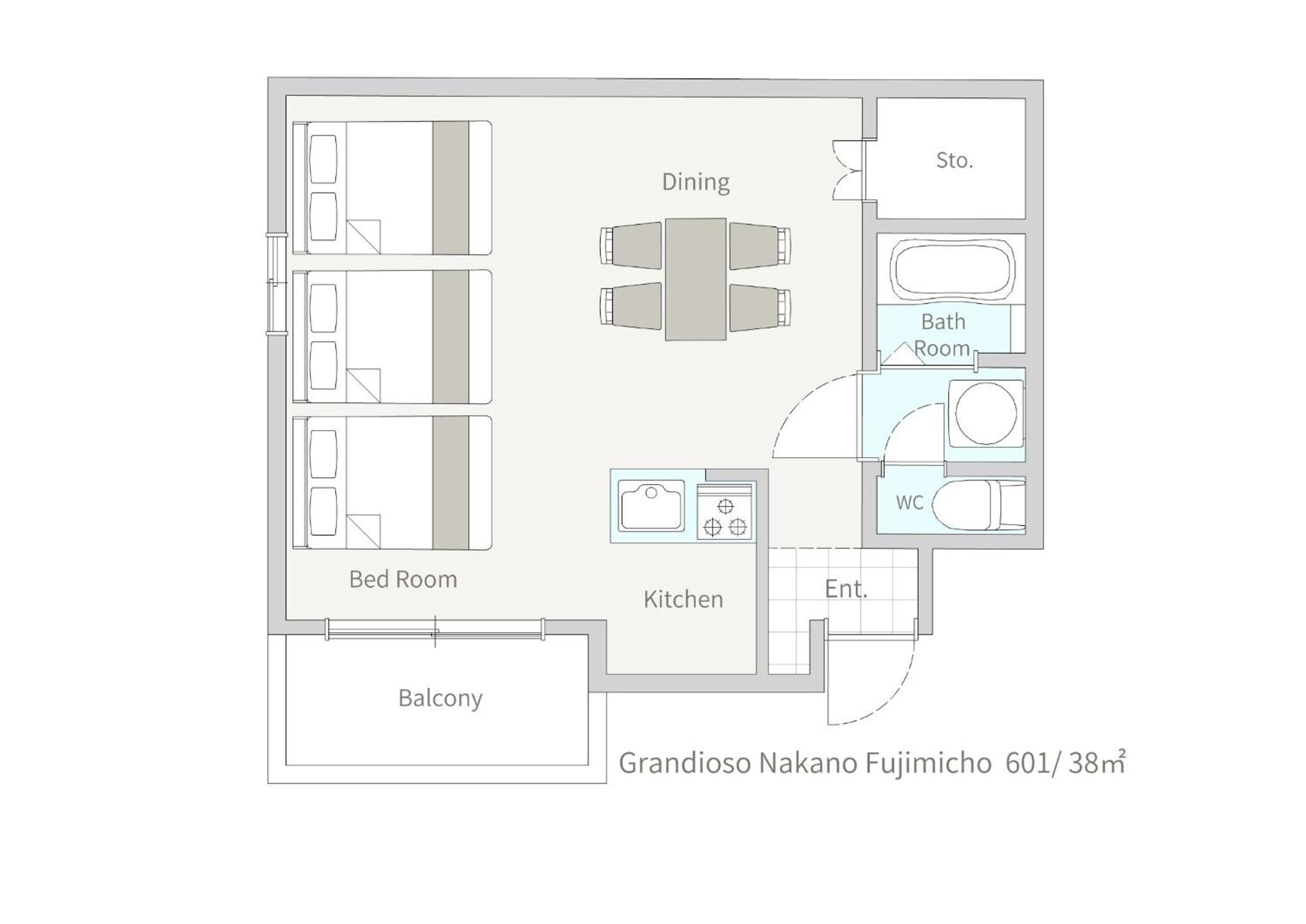 טוקיו Green House Nakano Fujimicho - Vacation Stay 65976V מראה חיצוני תמונה